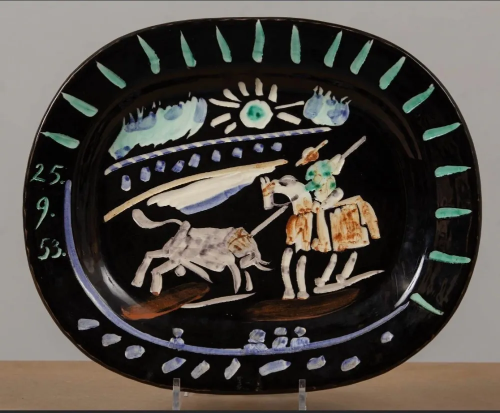 Cerámica Picasso - Corrida soleil