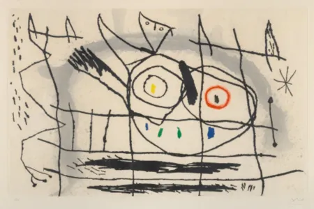 Aguafuerte Y Aguatinta Picasso - Couple d'Oiseaux II