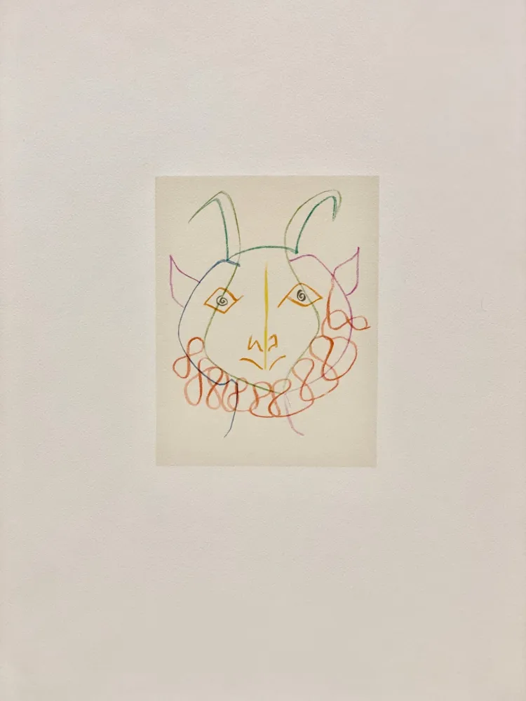 Litografía Picasso - Dans l'atelier de Picasso 