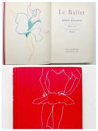 Litografía Picasso - Danseuse / Ballerina Boris Kokhno Le Ballet 