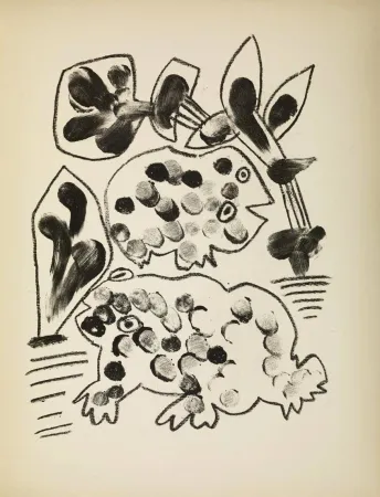 Litografía Picasso - De mémoir d'homme, , Planche II