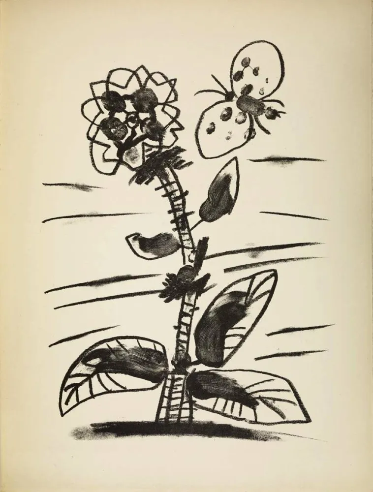 Litografía Picasso - De mémoir d'homme, Planche IV