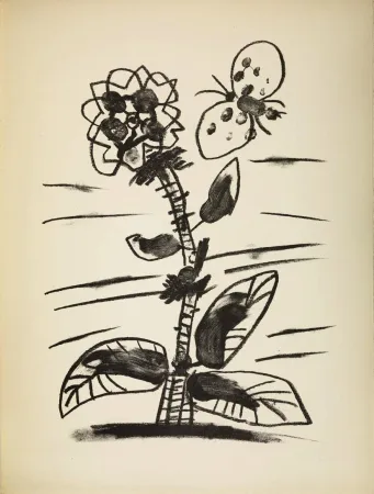 Litografía Picasso - De mémoir d'homme, Planche IV