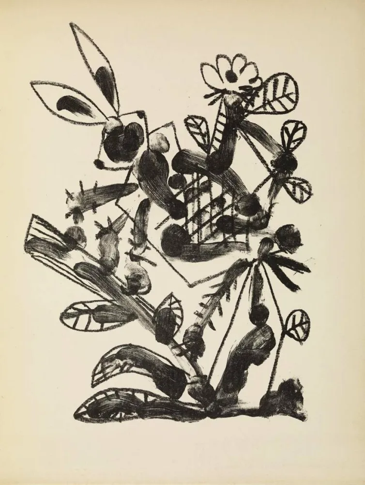 Litografía Picasso - De mémoir d'homme, Planche IX