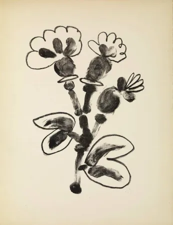 Litografía Picasso - De mémoir d'homme, Planche V