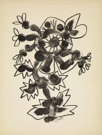 Litografía Picasso - De mémoir d'homme, Planche VI