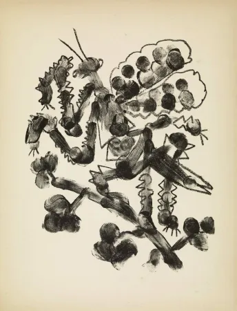 Litografía Picasso - De mémoir d'homme, Planche VII