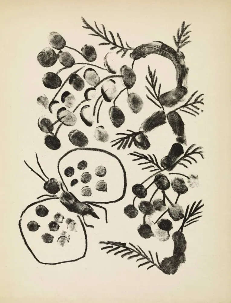 Litografía Picasso - De mémoir d'homme, Planche VIII