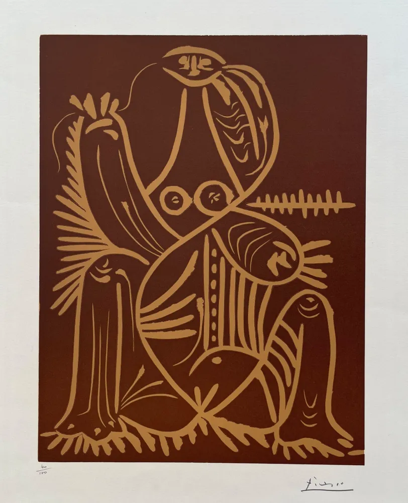 Linograbado Picasso - Diurnes