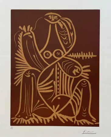 Linograbado Picasso - Diurnes