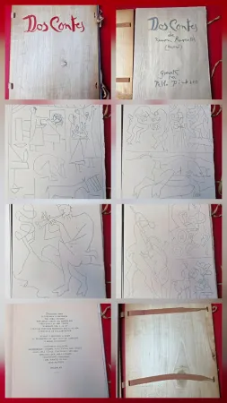 Aguafuerte Picasso - Dos Contes -Reventos 