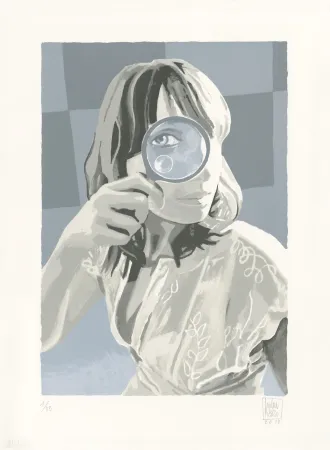 Litografía Picasso  - Ein Blick (Un Coup d'oeil)