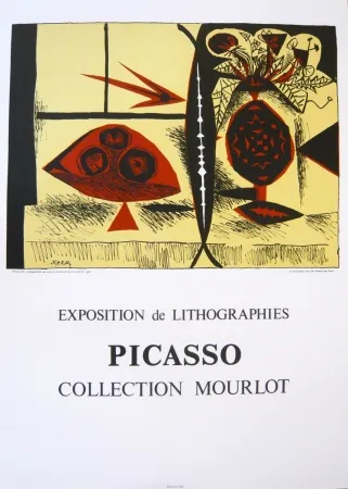 Cartel Picasso - Exposition Picasso Mourlot 3