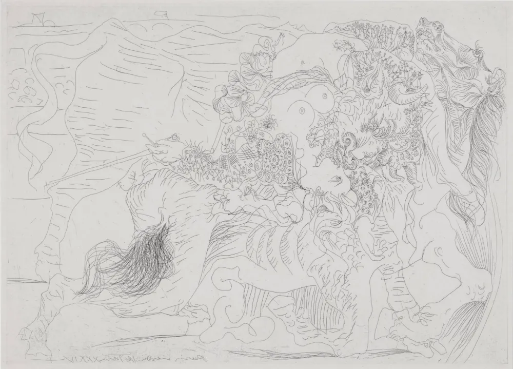 Aguafuerte Picasso - Femme Torero I