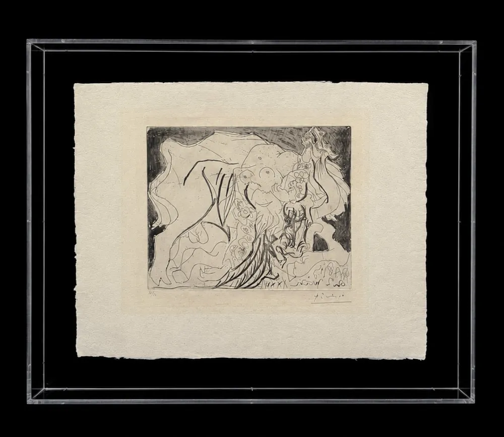 Grabado Picasso - Femme Torero, V