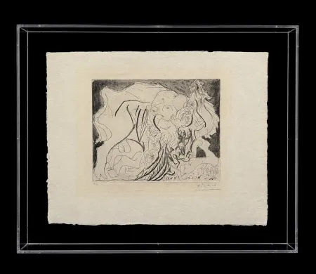 Grabado Picasso - Femme Torero, V