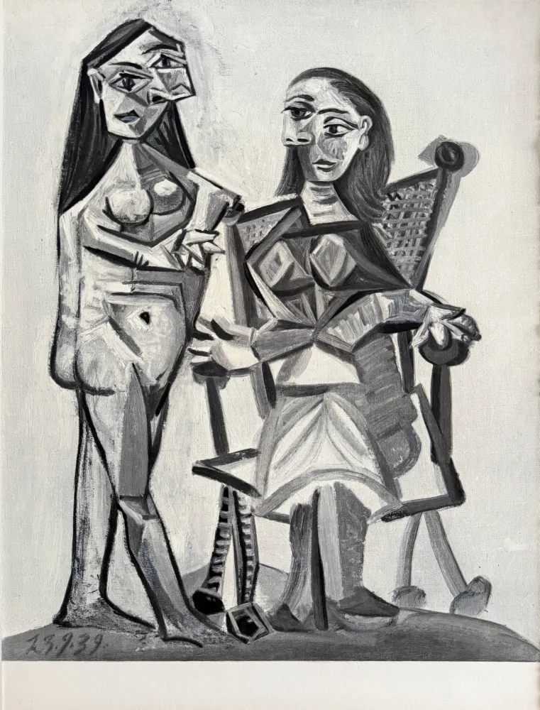 Litografía Picasso - Femmes