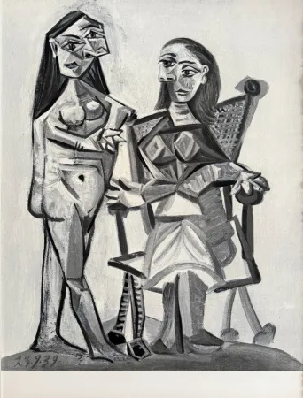 Litografía Picasso - Femmes