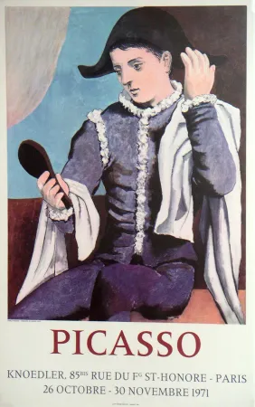 Litografía Picasso - Galerie Knoedler