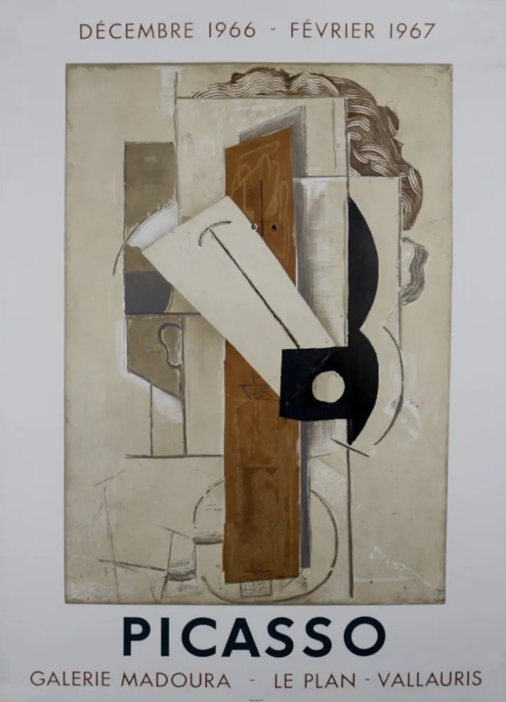 Litografía Picasso - Galerie Madoura - Le Plan - Vallauris #1