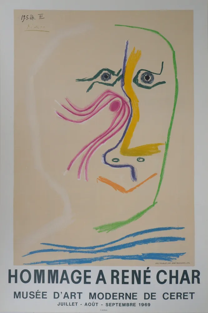 Libro Ilustrado Picasso - Hommage à René Char