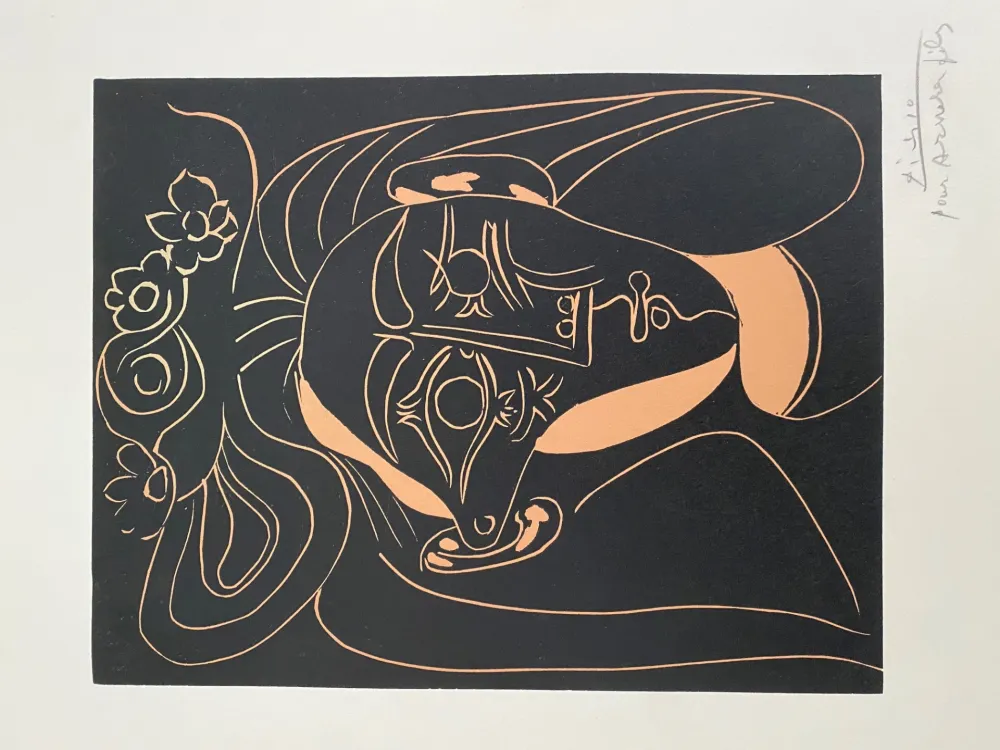 Sin Técnico Picasso - Jacqueline au chapeau a Fleurs I, (Jacqueline in a Flowered Hat I)