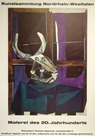 Cartel Picasso - Kunstsammlung Nordrhein-Westfalen. Malerei des 20. Jahrhunderts