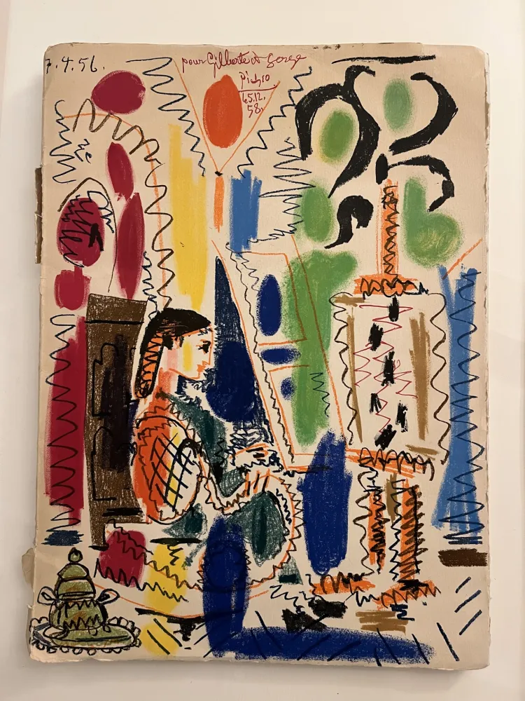 Litografía Picasso - L' ateiler de Cannes