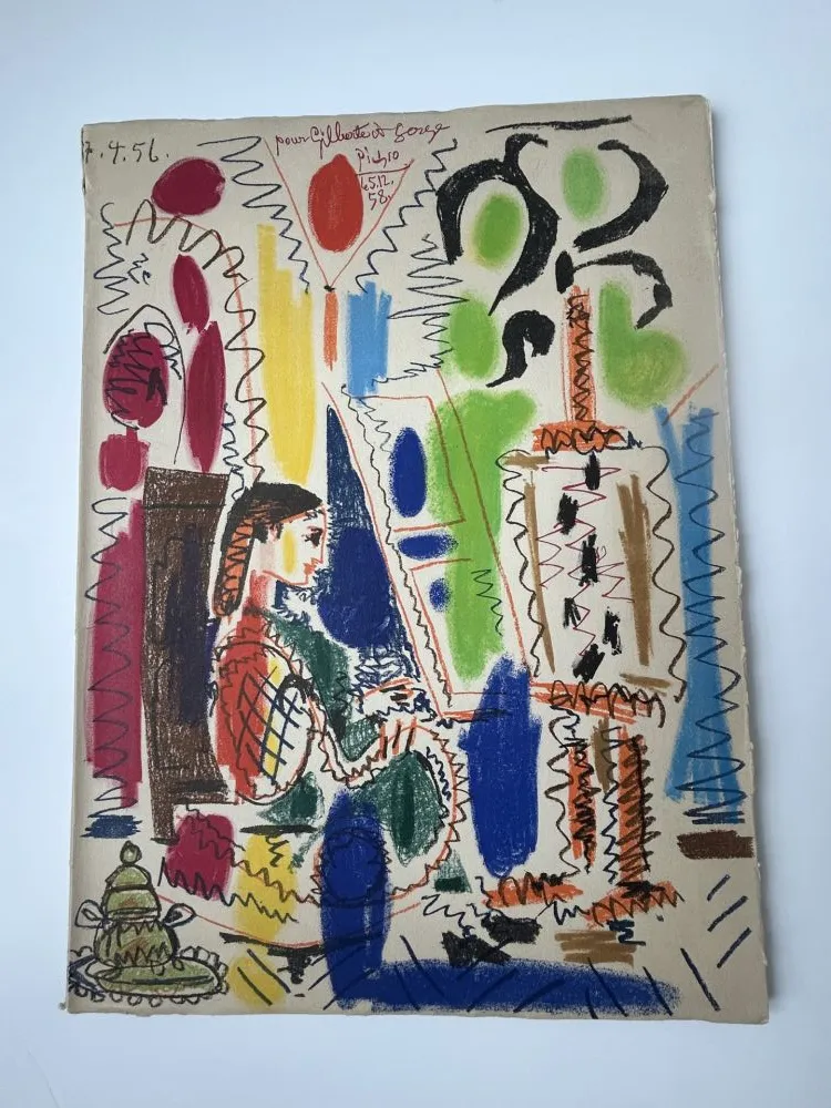 Litografía Picasso - L' atelier de Cannes 
