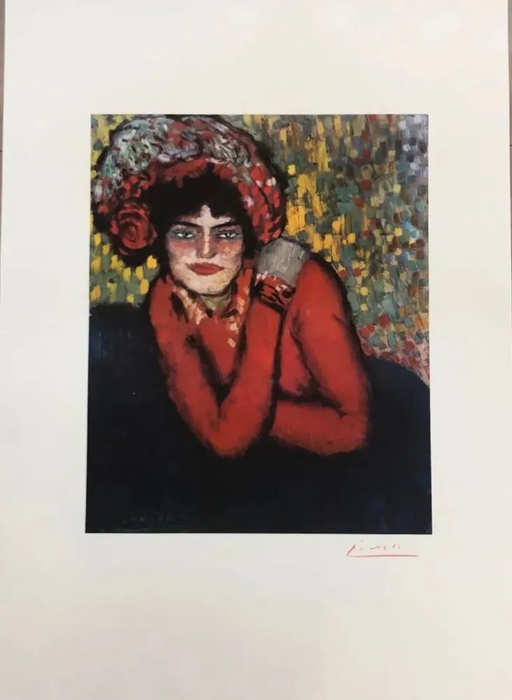 Litografía Picasso - L' Attente