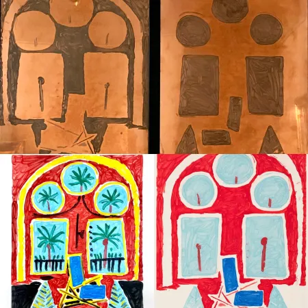 Aguatinta Picasso - La Californie