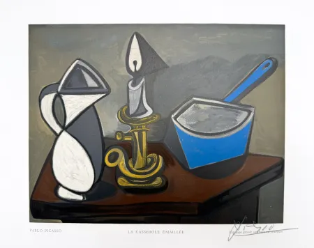 Grabado En Madera Picasso - La Casserole Émaillée