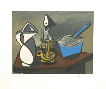 Grabado En Madera Picasso - La Casserole Emaillee
