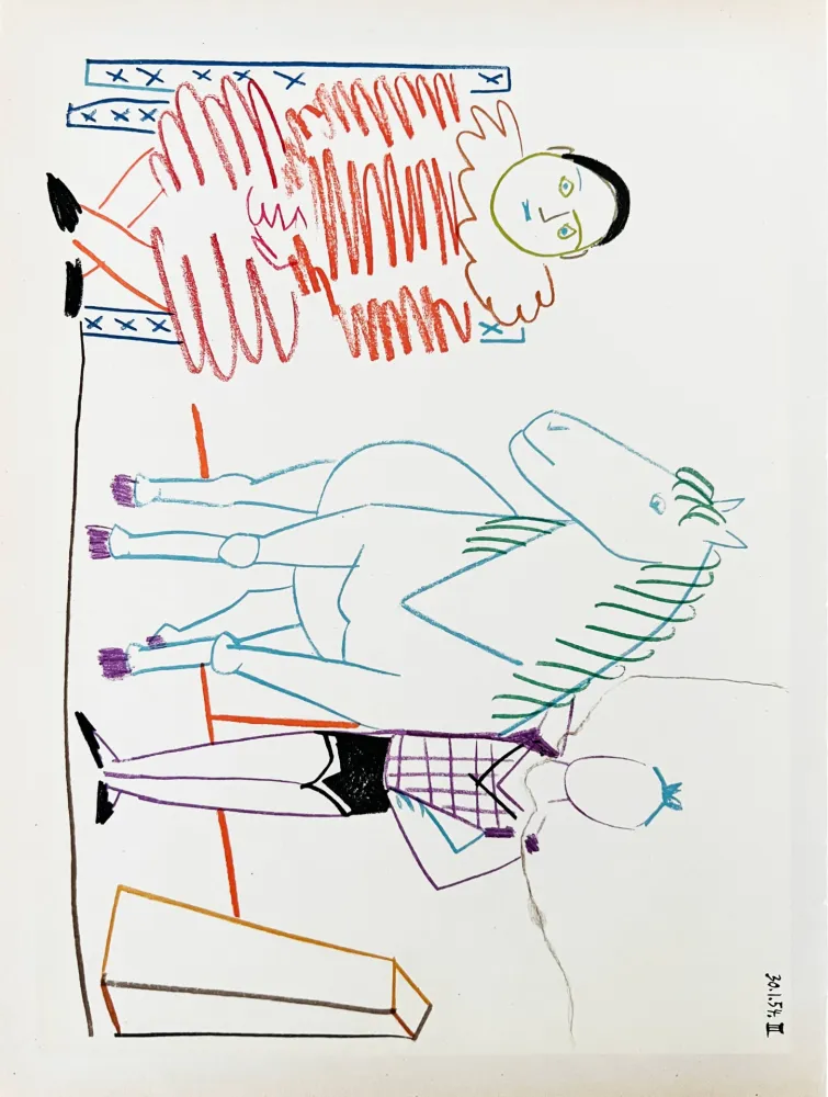 Litografía Picasso - La Comédie Humaine