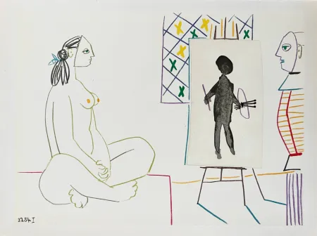 Litografía Picasso - La Comédie Humaine