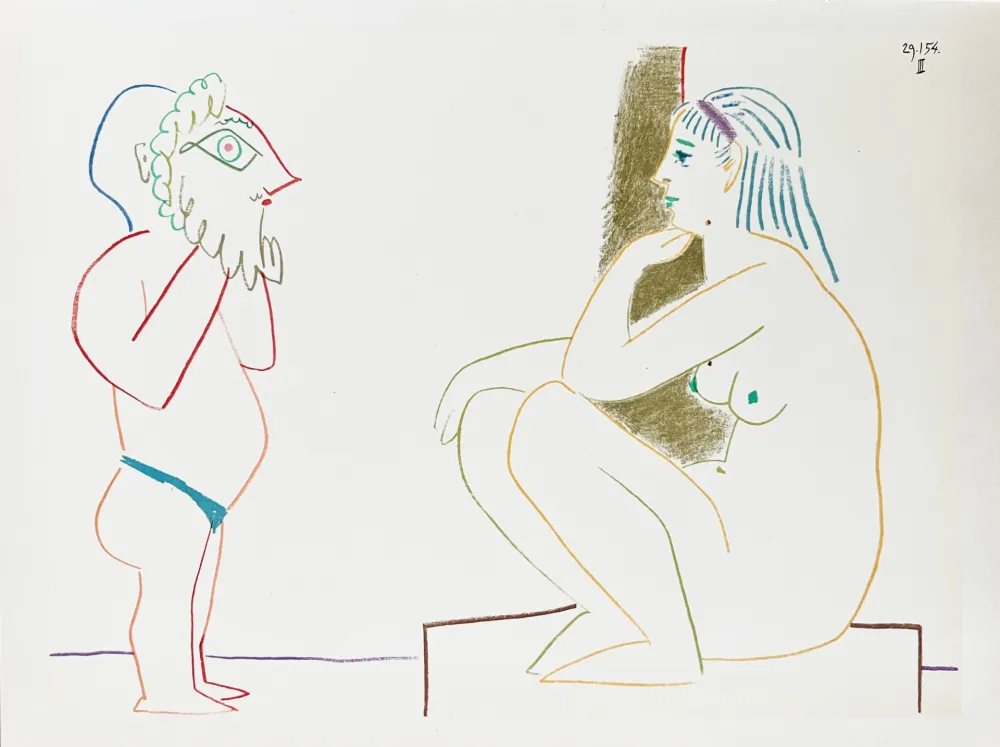 Litografía Picasso - La Comédie Humaine