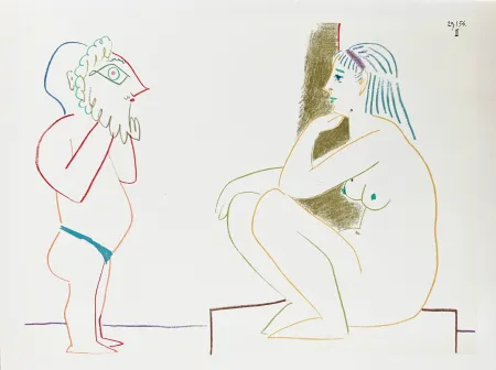 Litografía Picasso - La Comédie Humaine