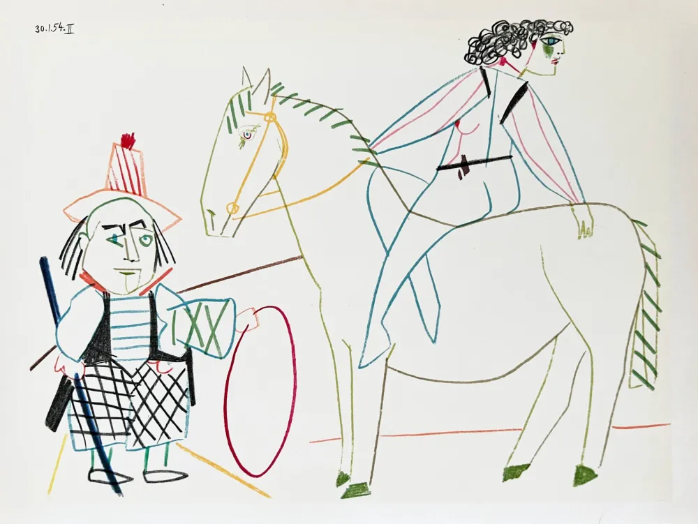 Litografía Picasso - La Comédie Humaine