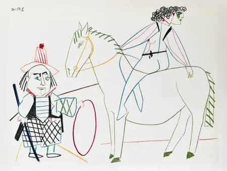 Litografía Picasso - La Comédie Humaine