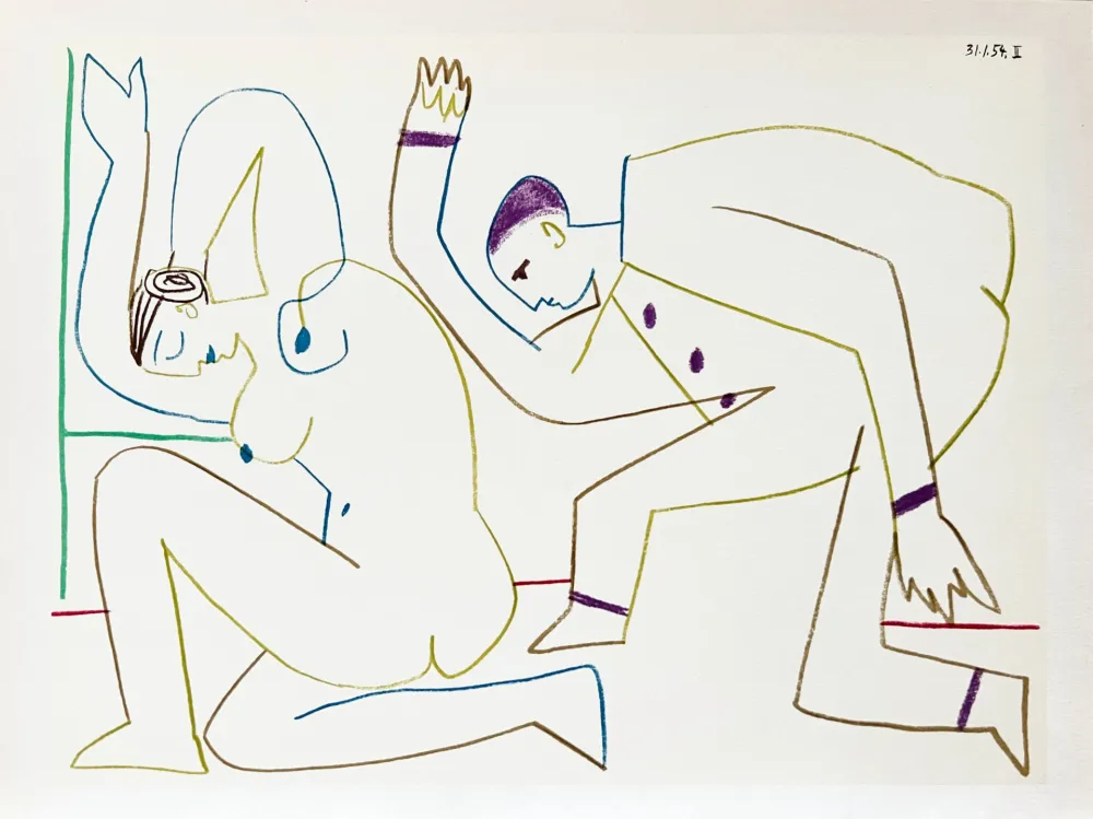 Litografía Picasso - La Comédie Humaine