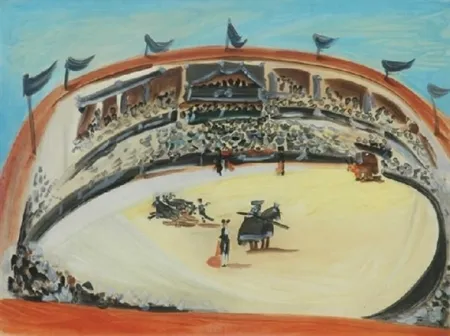 Aguatinta Picasso - La Corrida ( The Bullfight)