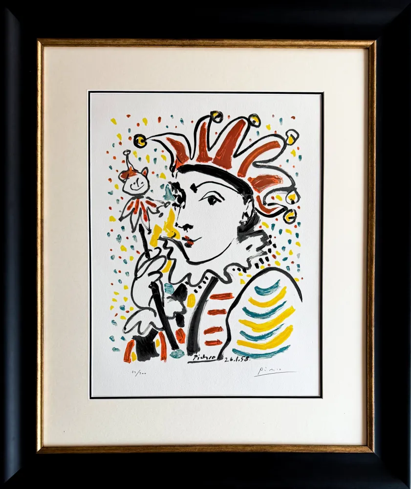 Litografía Picasso - La Folie