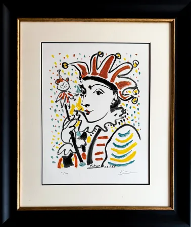 Litografía Picasso - La Folie