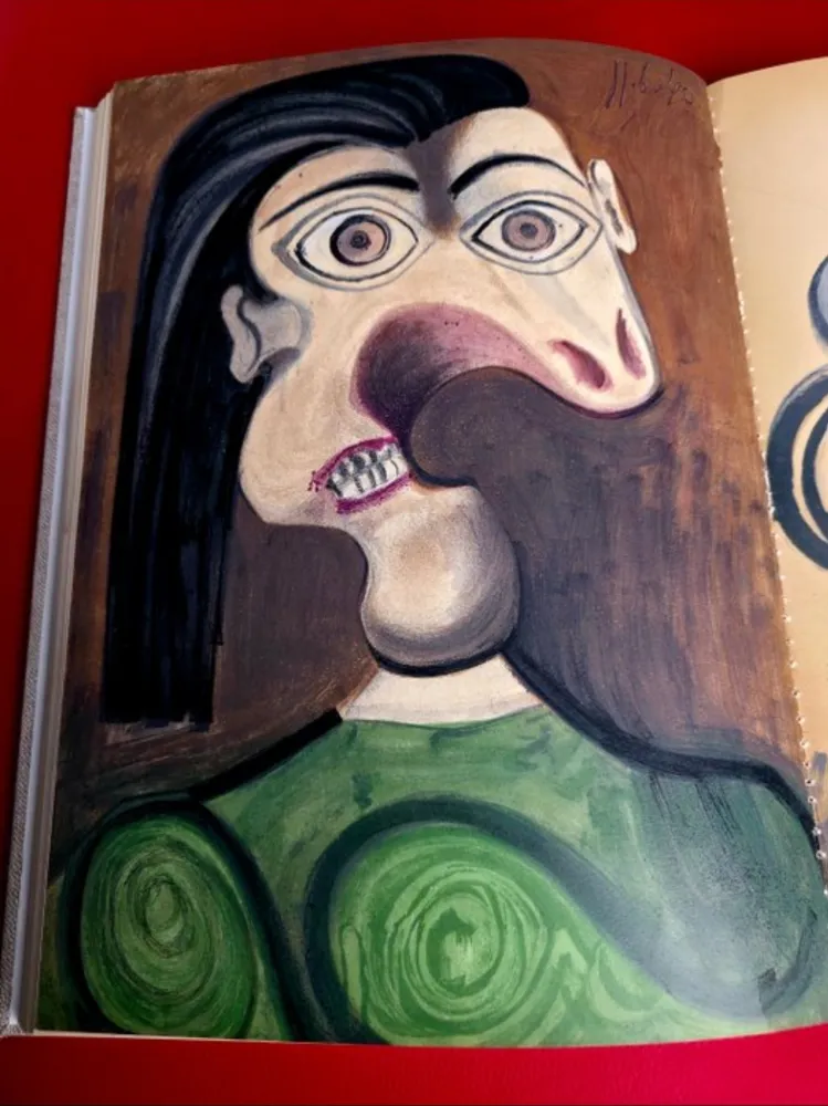 Libro Ilustrado Picasso - La Guerre et la Paix - Cercle d'Art. Paris. 1954