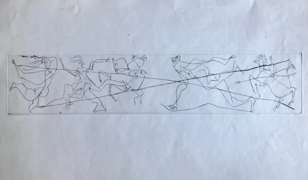 Punta Seca Picasso - La maigre