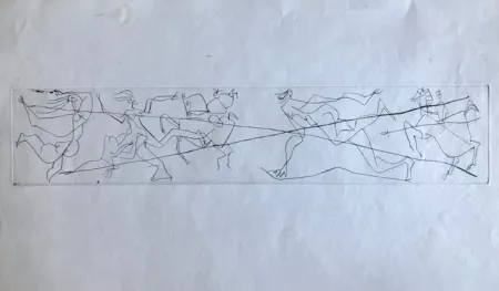 Punta Seca Picasso - La maigre