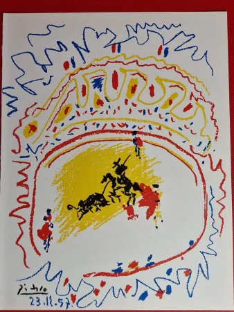 Litografía Picasso - La Petit Corrida 
