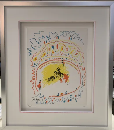 Litografía Picasso - La petite corrida