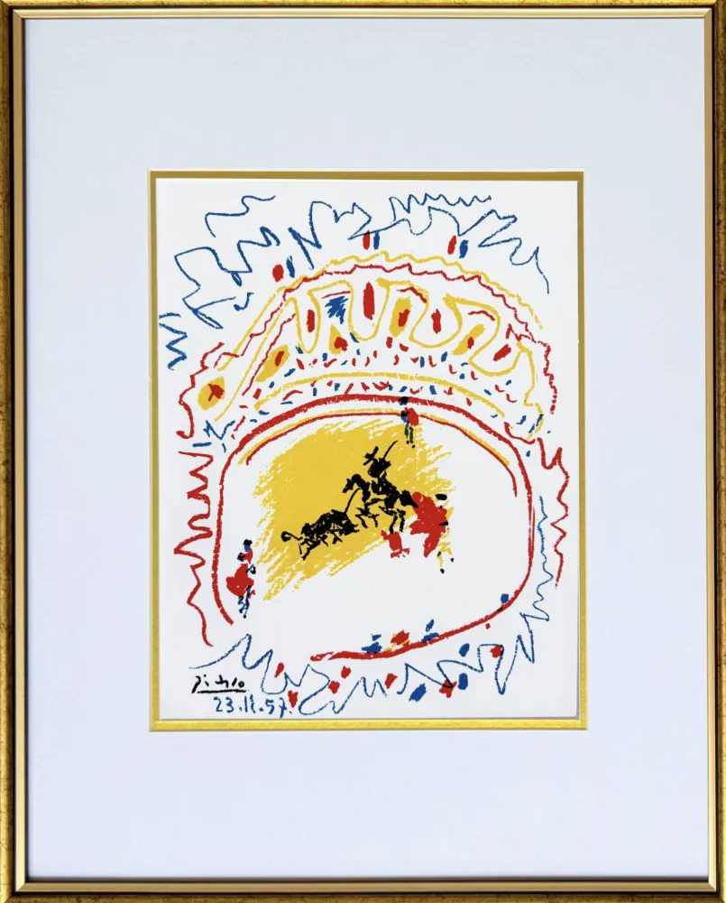 Litografía Picasso - La Petite Corrida