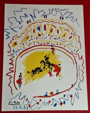 Litografía Picasso - La Petite Corrida 1957